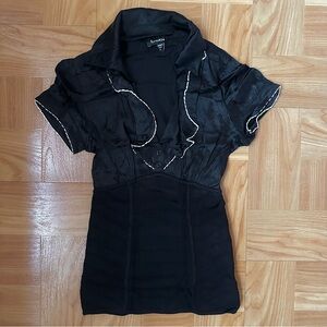 BEBE Puff Sleeve Blouse